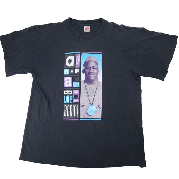 Vintage 80s Nike Spike Lee Boom Bop Graphic T Shirt